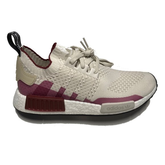 adidas Other - adidas NMD R1 PK Raw White Burgundy Mens Shoes